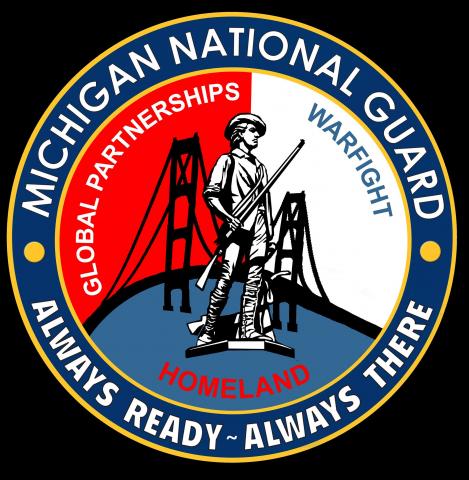 Mičiganas nacionālās gvardes logo