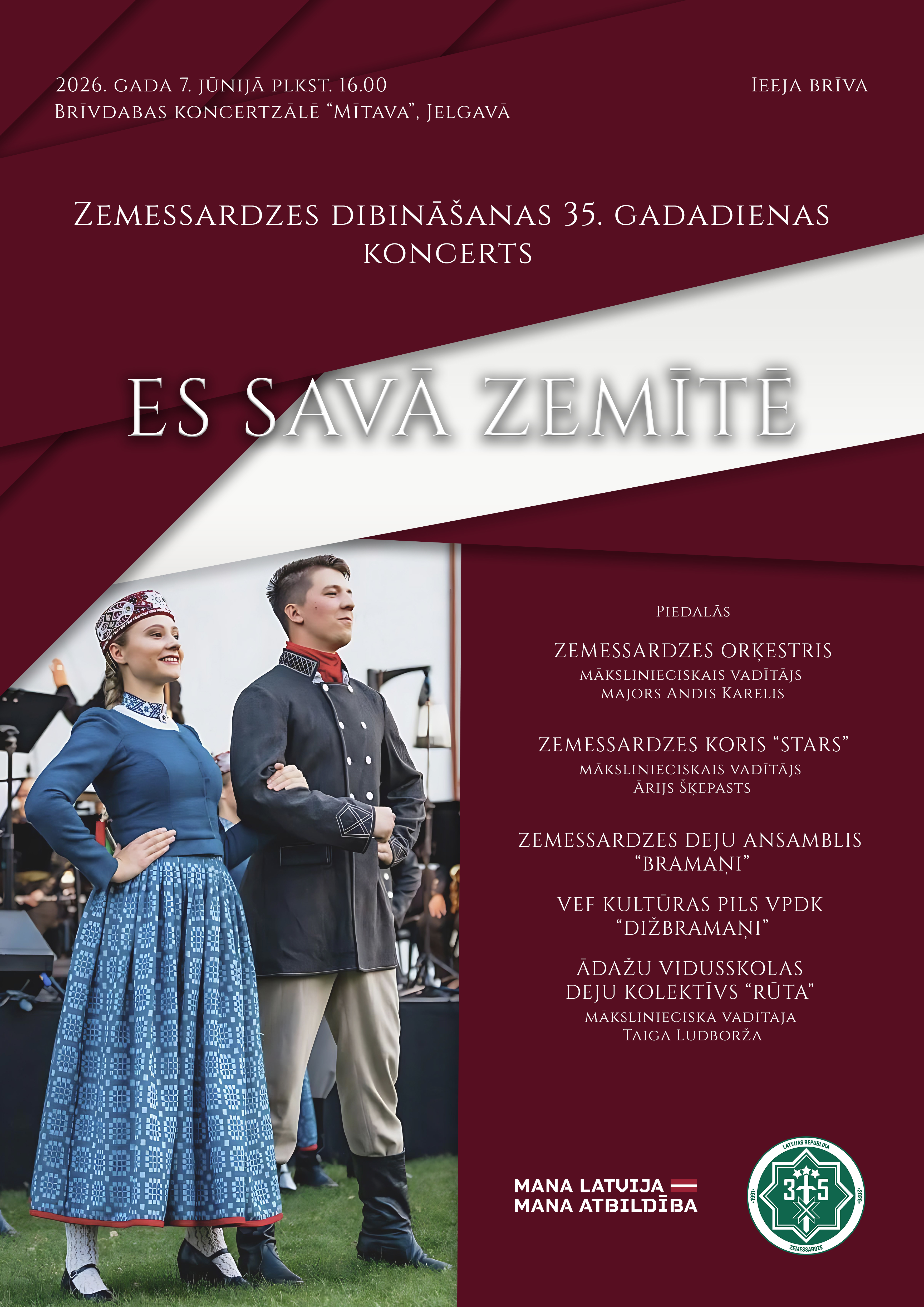 Es savā zemītē