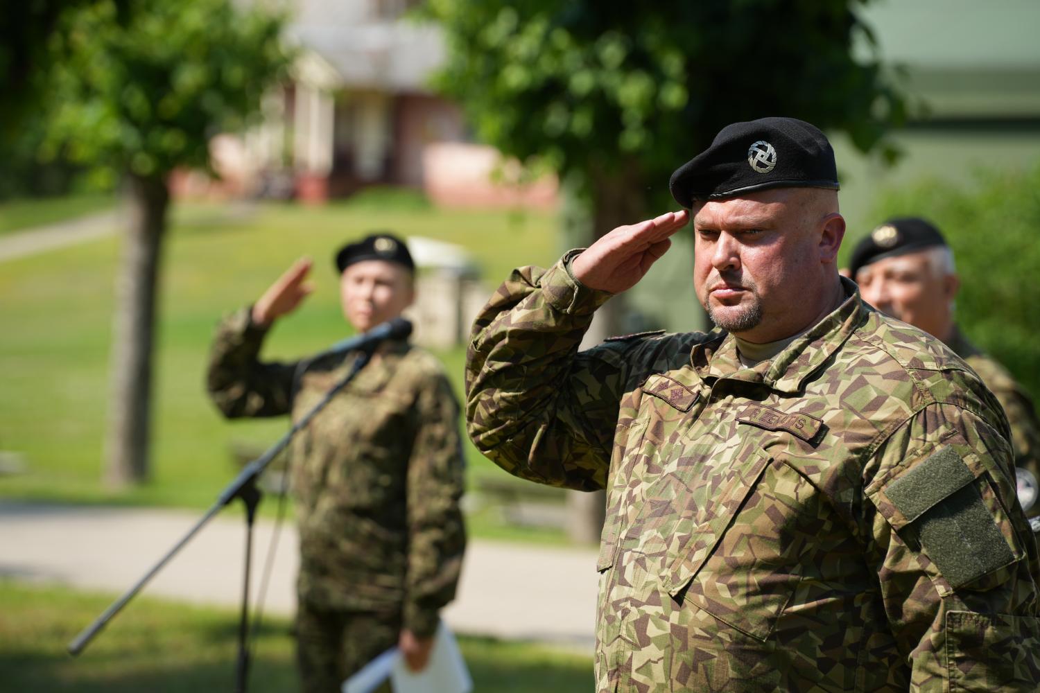 Komandiera maiņas ceremonija