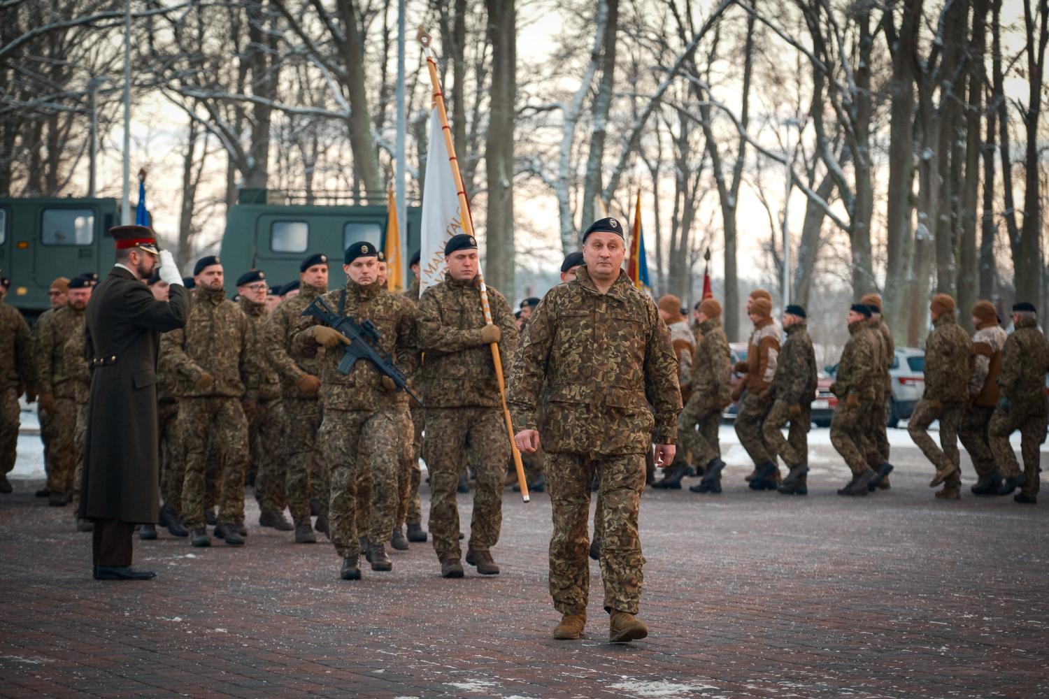 Komandiera maiņas ceremonija