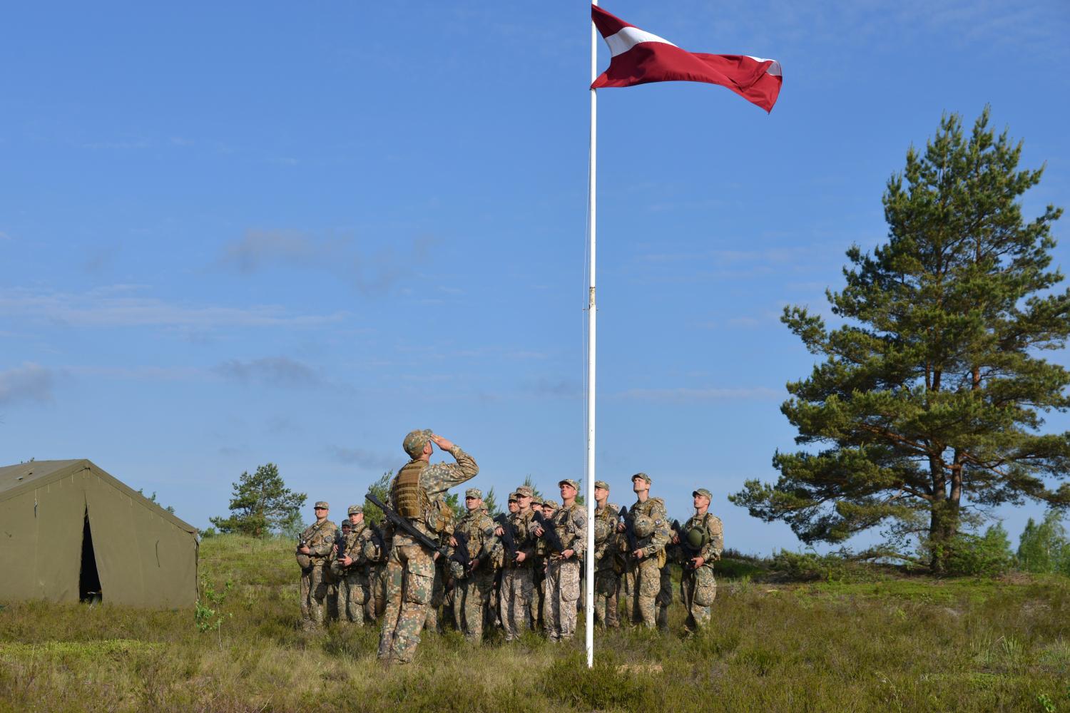 Siguldā atvērts Zemessardzes 27. kājnieku bataljona rotas atbalsta punkts