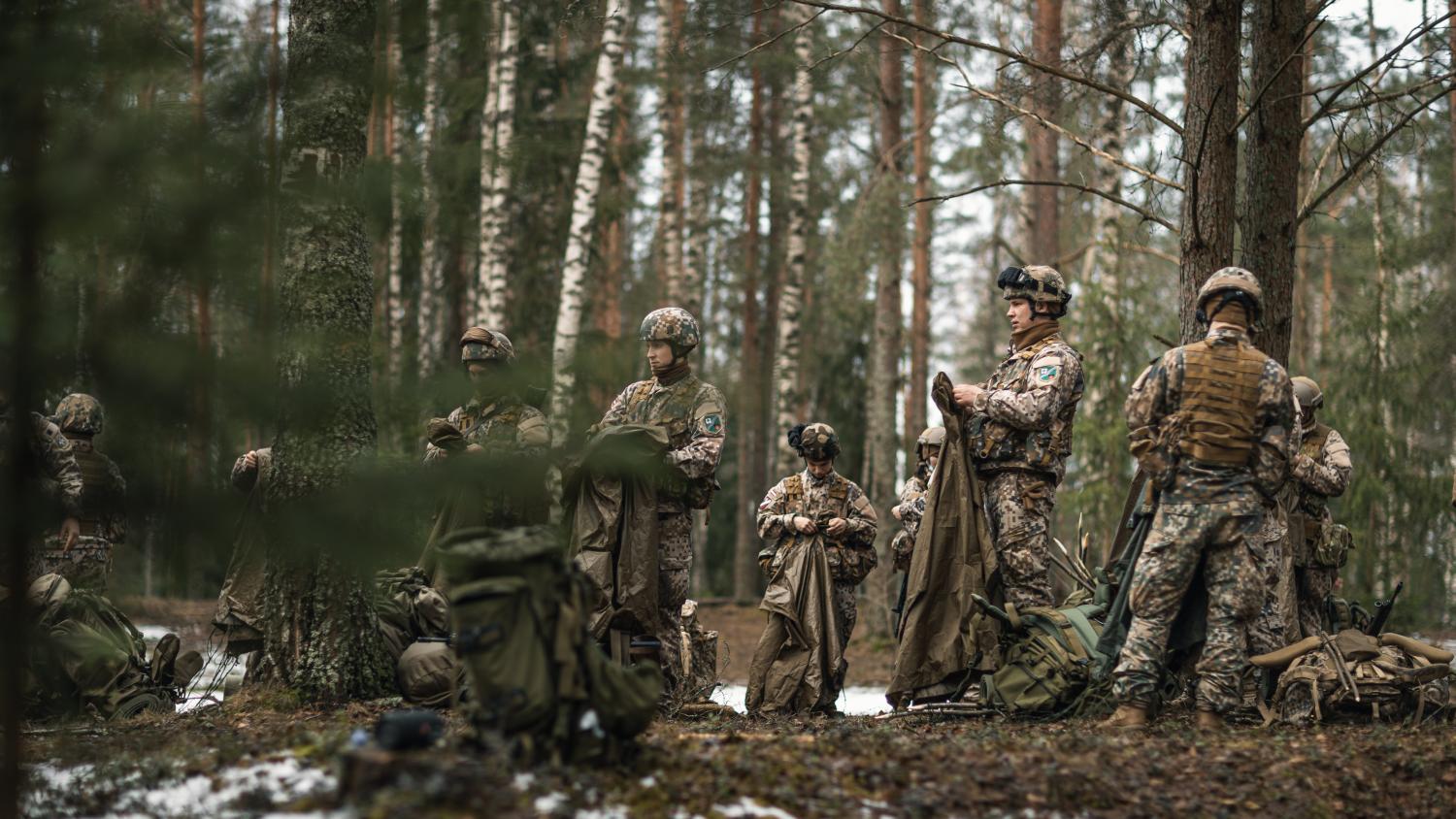 Zemessardzes 56. kaujas nodrošinājuma bataljonā notiek plānveida mācības