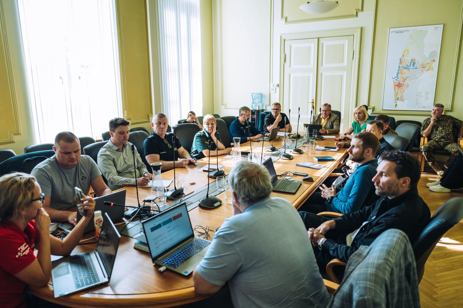Civilās aizsardzības mācības