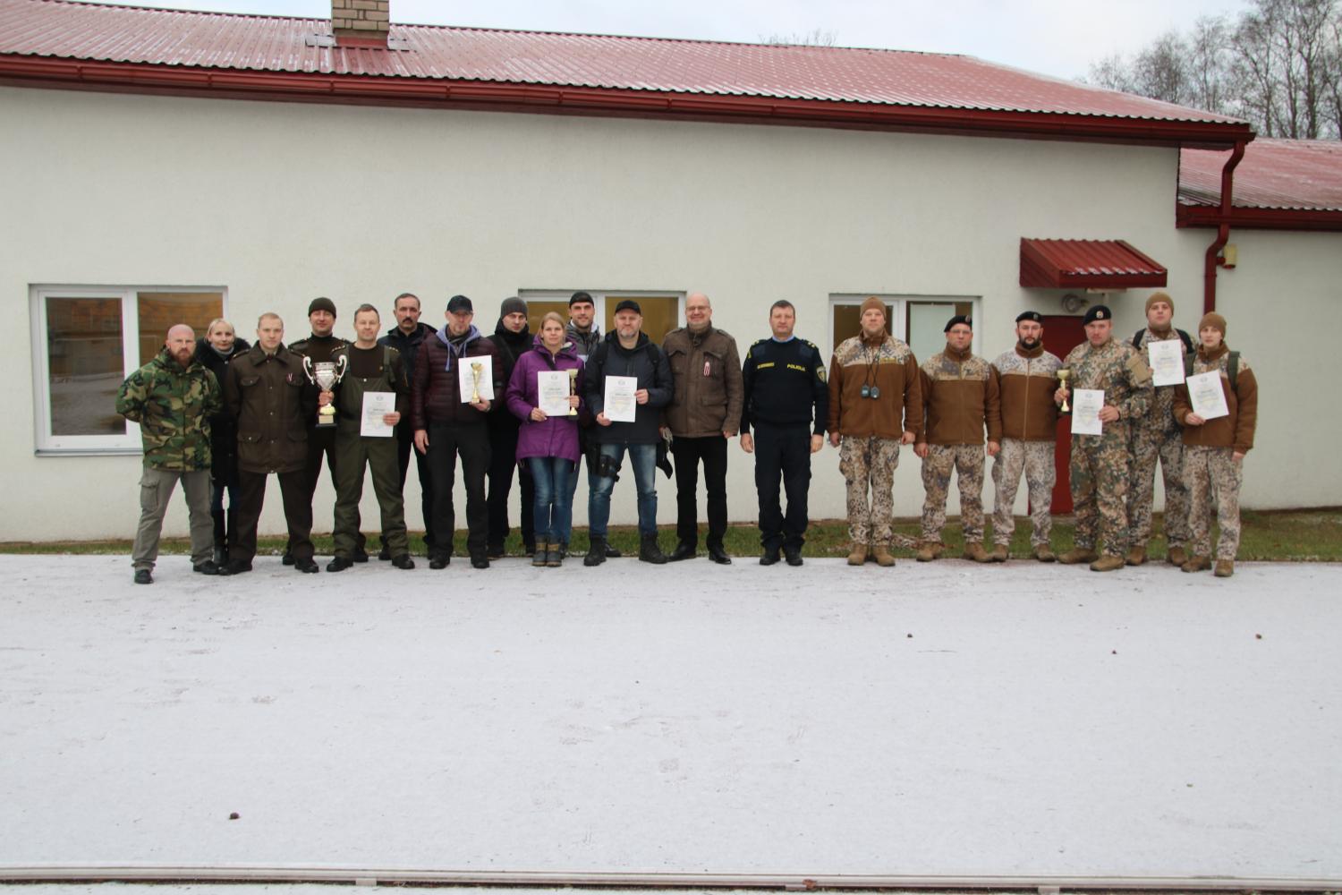 Ģenerāļa Radziņa ceļojošā kausa kopvērtējumā trešo vietu izcīna Zemessardzes 22. kājnieku bataljons
