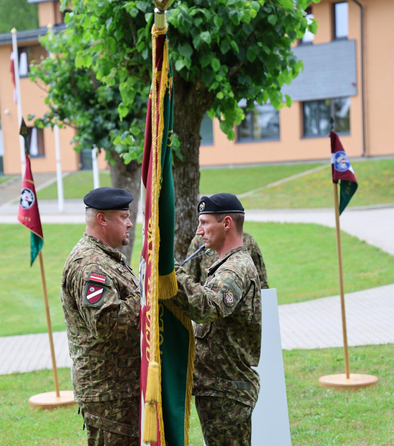 Komandiera maiņas ceremonija