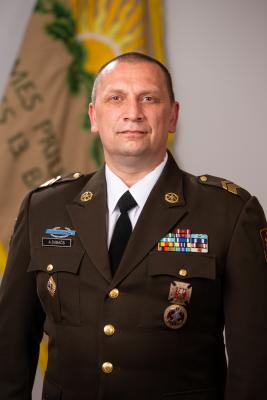 Zemessardzes 13. kājnieku bataljona virsseržants Andris Subačs