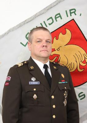 26. kajnieku bataljona virsserzants Maris Ezerins