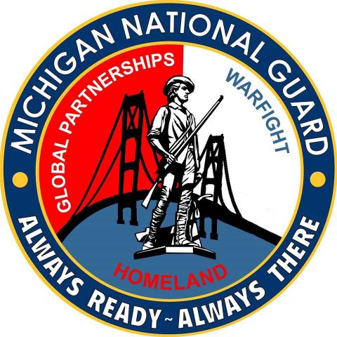 Mičiganas Nacionālās gvardes logo