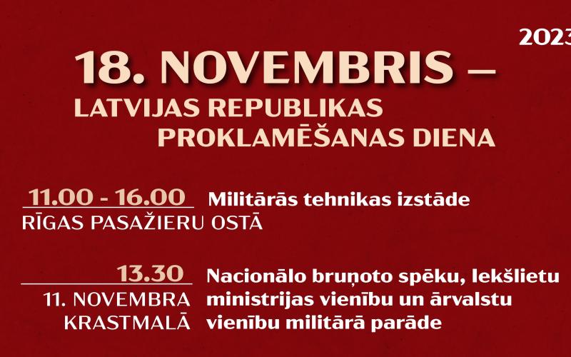 Militārās pārādes afiša