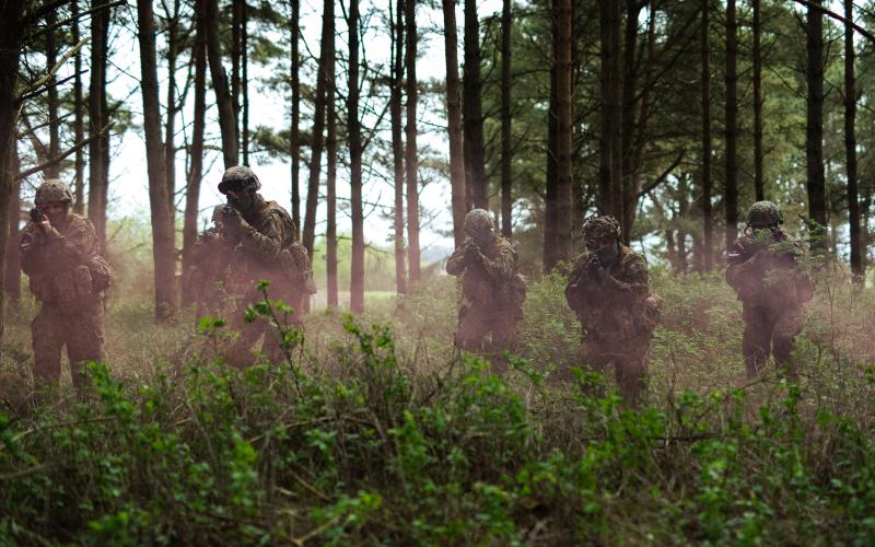 Zemessargu apmācība