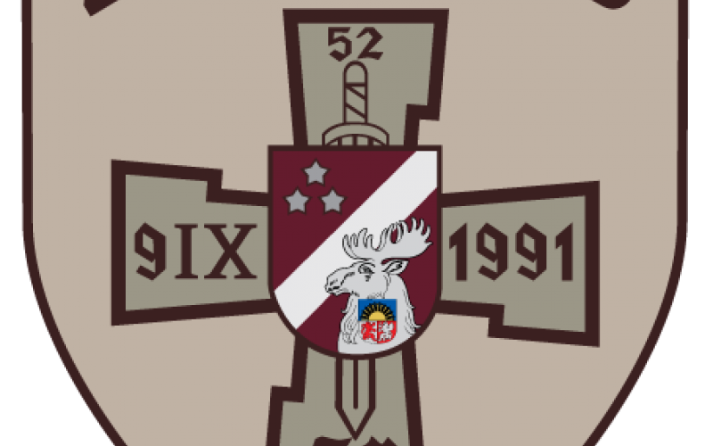 Zemessardzes 52. kaujas atbalsta bataljona logo