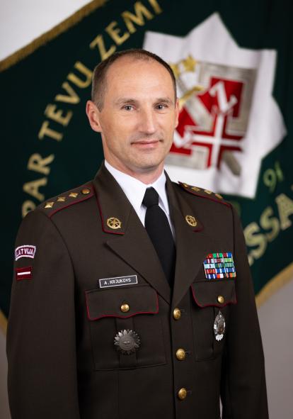 Ainārs Ozoliņš Pulkvedis Aivars Krjukovs